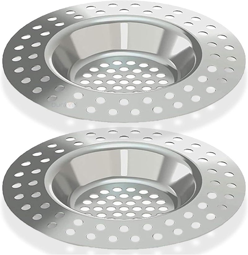 درافل مجموعة مصفاة حوض المطبخ من دورافيل، فلتر تصريف من الفولاذ المقاوم للصدأ، عبوة من قطعتين - Image 3